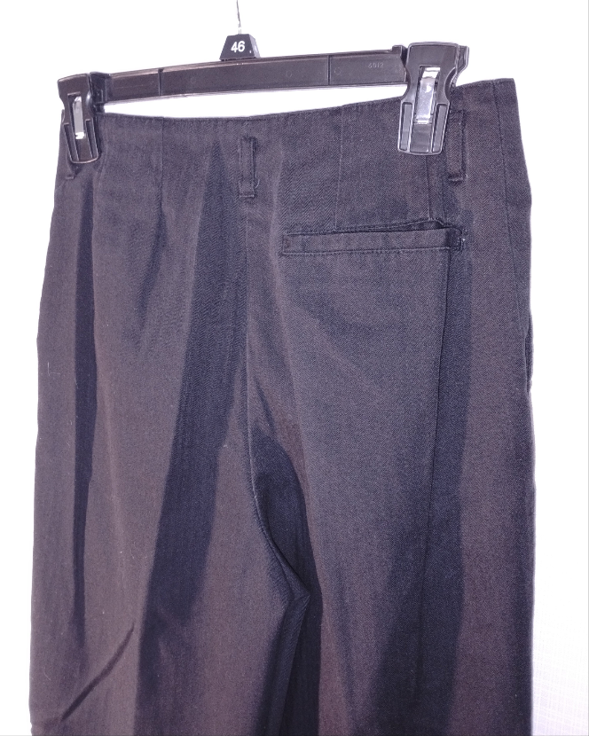 Forindi Black Pleated Trousers