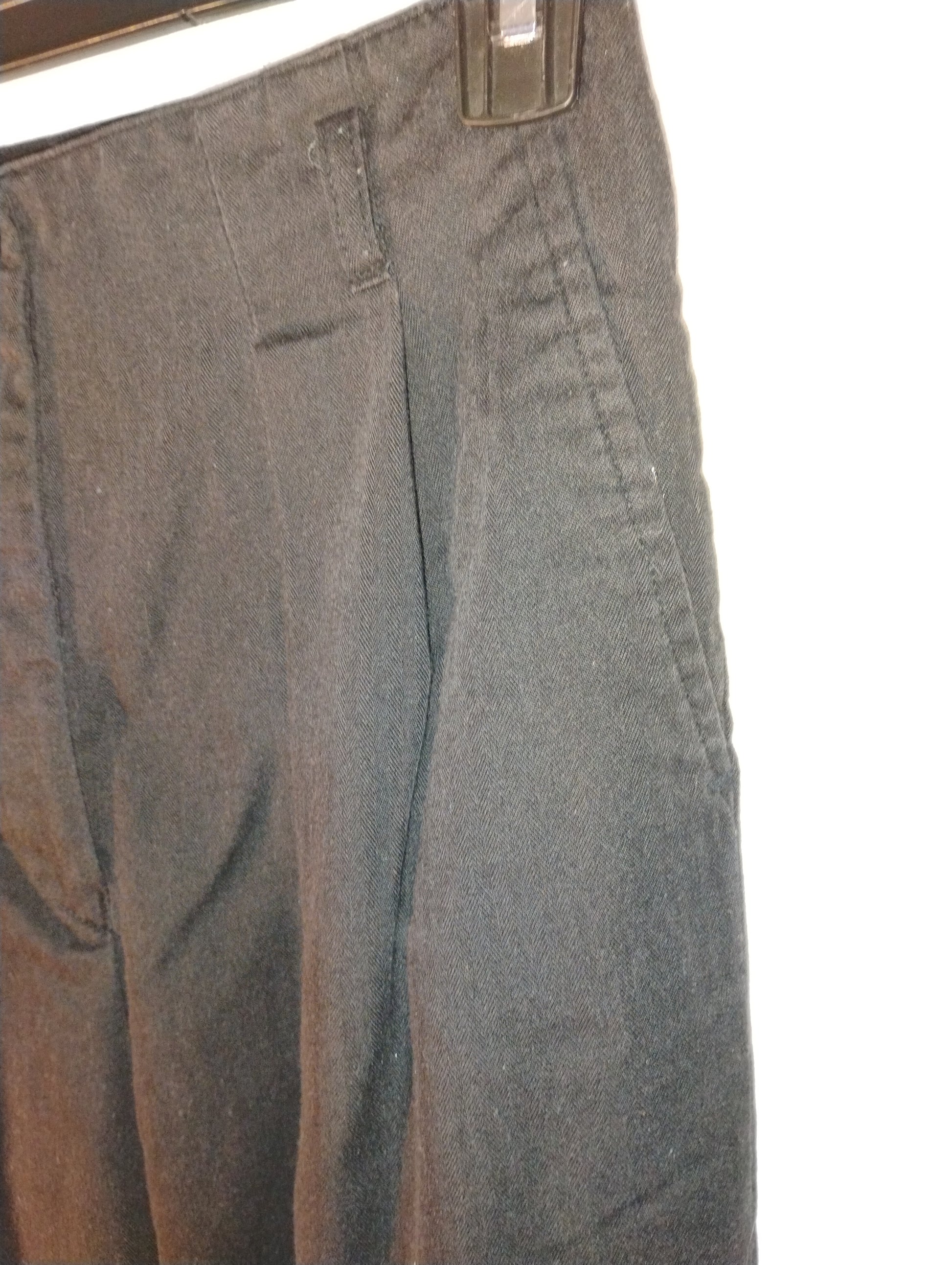 Forindi Black Pleated Trousers