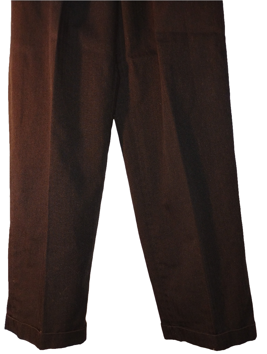 Forindi Black Pleated Trousers